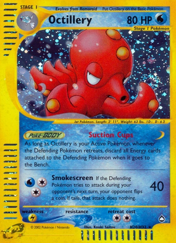 Image for Octillery (H20) (H20/H32) [Aquapolis]