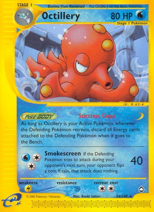 Image for Octillery (026/147) [Aquapolis]