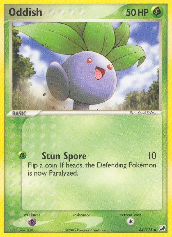 Image for Oddish (64/115) [Unseen Forces]