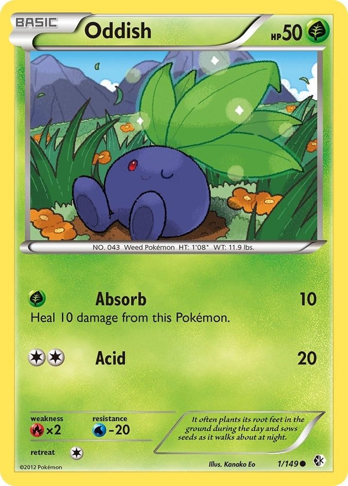 Image for Oddish (1/149) [Boundaries Crossed]