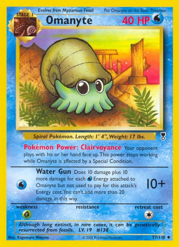 Image for Omanyte (057/110) [Legendary Collection]