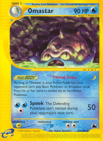 Image for Omastar (023/144) [Skyridge]