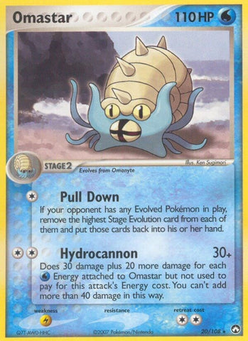 Image for Omastar (20/108) [Power Keepers]