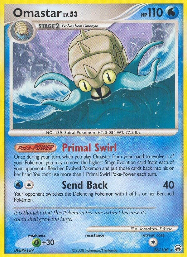 Image for Omastar (26/100) (Majestic Dawn) - Pokemon