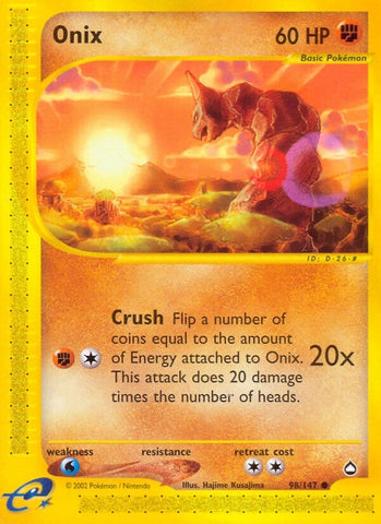 Image for Onix (098/147) [Aquapolis]