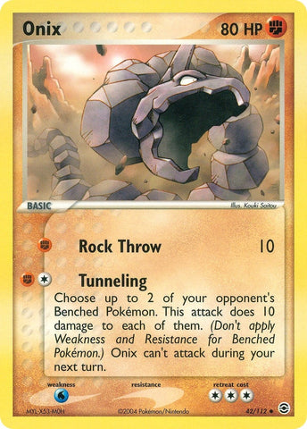 Image for Onix (42/112) [FireRed & LeafGreen]