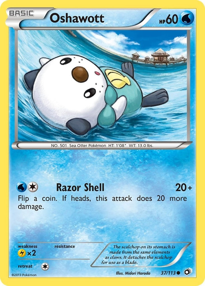 Image for Oshawott (37/113) [Legendary Treasures]