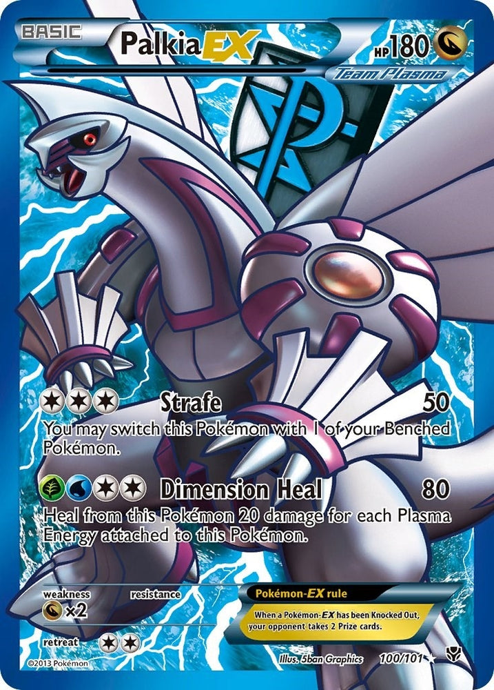Image for Palkia EX (Team Plasma) (100 Full Art) (100/101) [Plasma Blast]