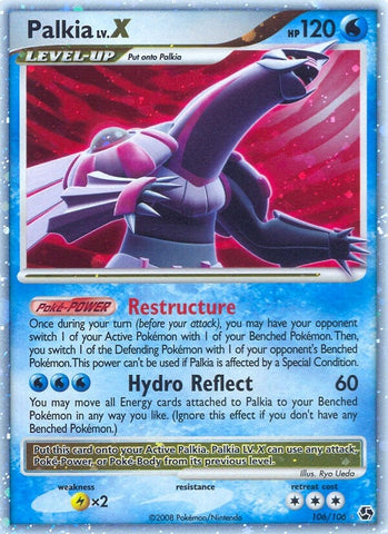 Image for Palkia LV.X (106/106) [Great Encounters]