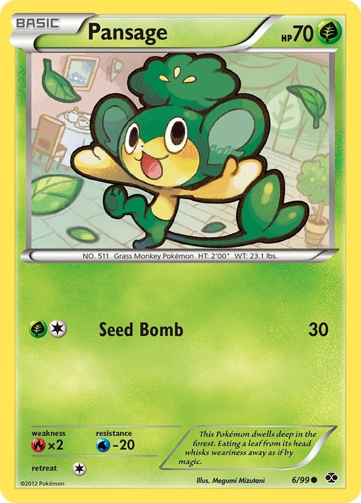 Image for Pansage (6/99) [Next Destinies]
