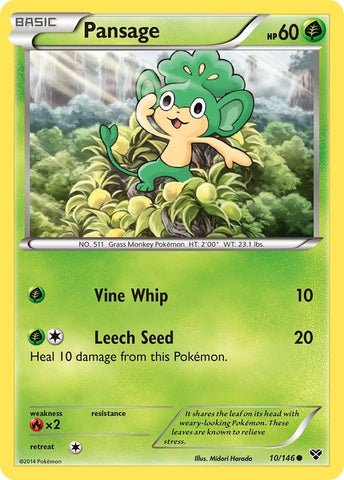 Image for Pansage (10/146) [XY Base Set]