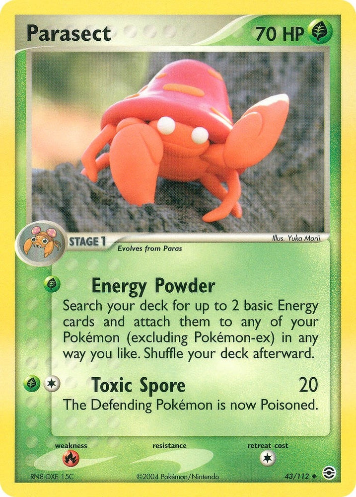 Image for Parasect (43/112) [FireRed & LeafGreen]