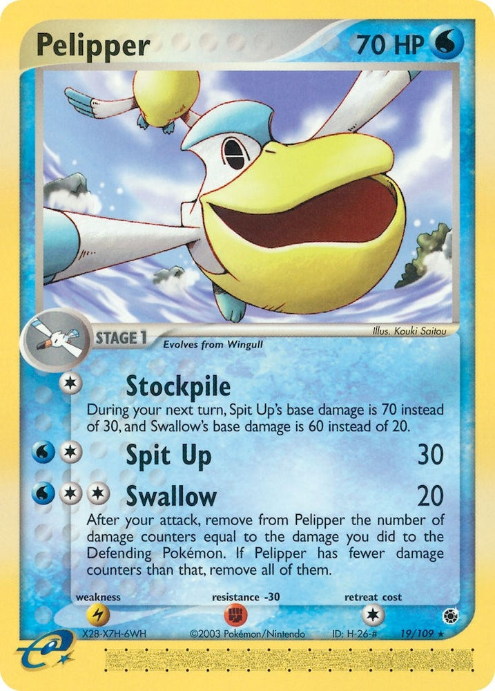 Image for Pelipper (19/109) [Ruby and Sapphire]