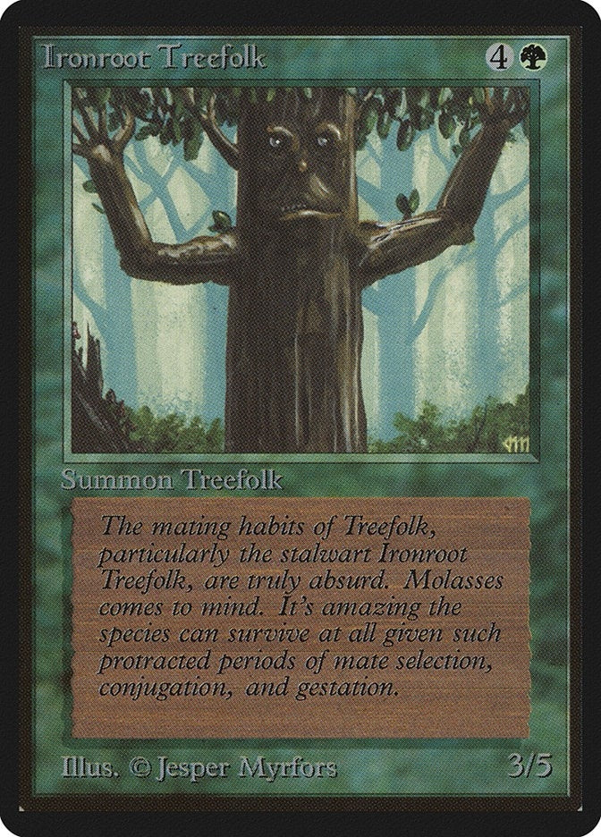Image for Ironroot Treefolk [Beta Edition]