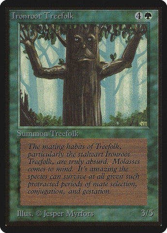 Image for Ironroot Treefolk [Beta Edition]