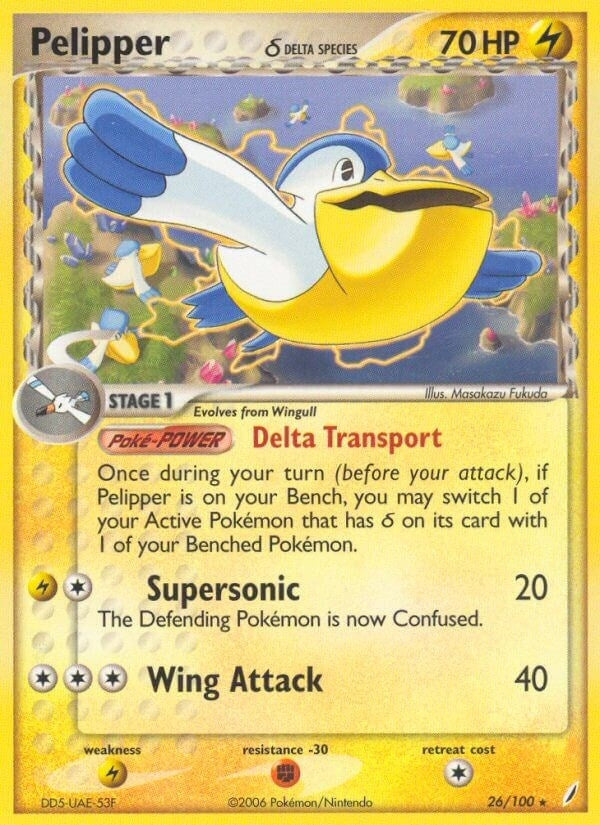 Image for Pelipper (Delta Species) (26/100) [Crystal Guardians]