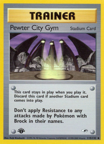 Image for Pewter City Gym (115/132) [Gym Heroes]
