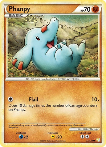 Image for Phanpy (77/123) [HeartGold SoulSilver]