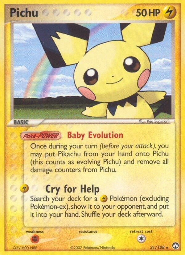 Image for Pichu (21/108) [Power Keepers]