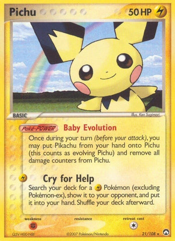 Image for Pichu (21/108) [Power Keepers]