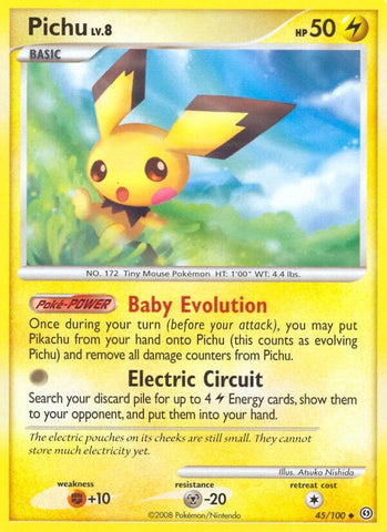 Image for Pichu (45/100) [Stormfront]