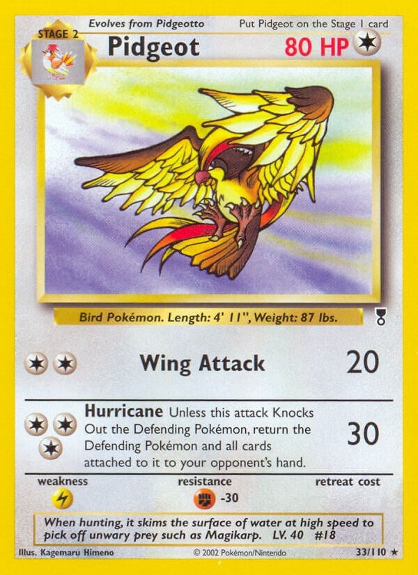 Image for Pidgeot (033/110) [Legendary Collection]