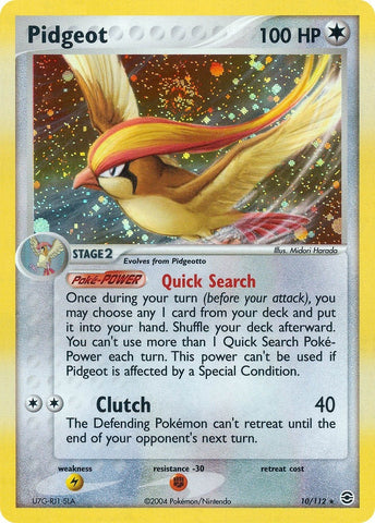 Image for Pidgeot (10/112) [FireRed & LeafGreen]