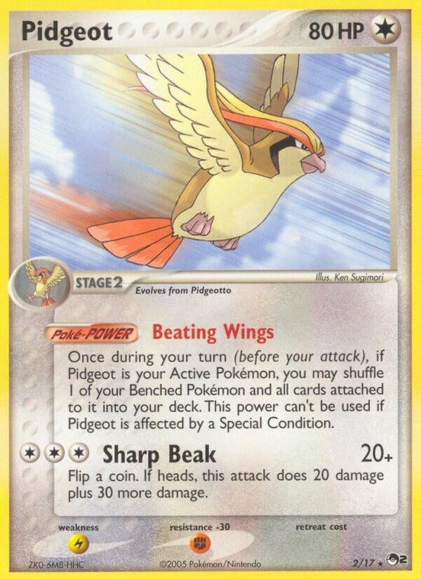 Image for Pidgeot (002/017) [POP Series 2]