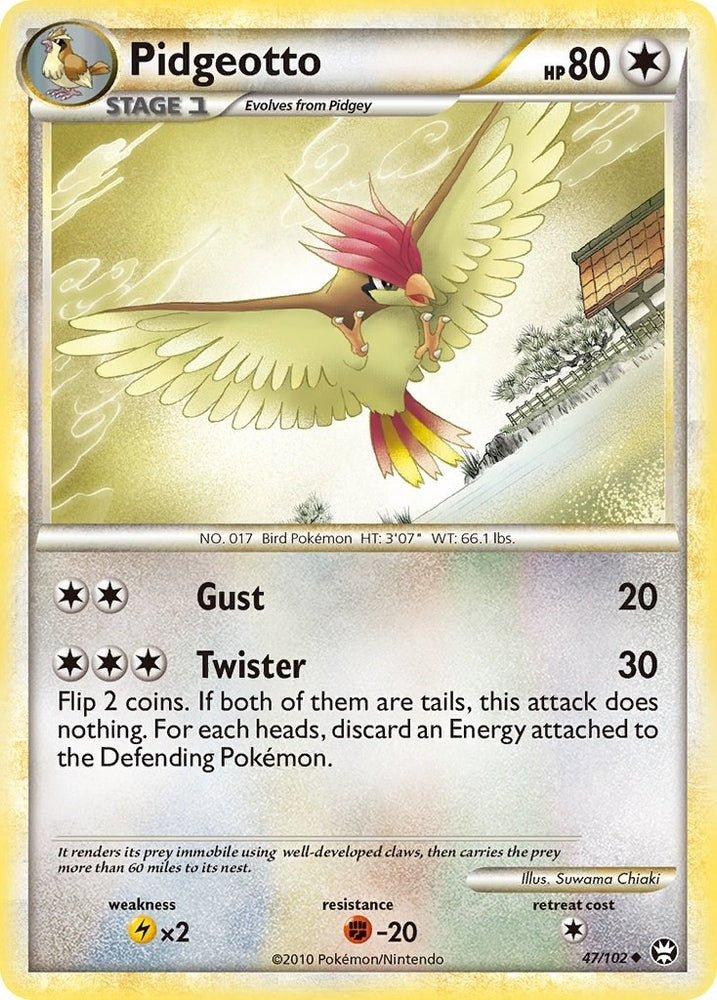 Image for Pidgeotto (47/102) [Triumphant]