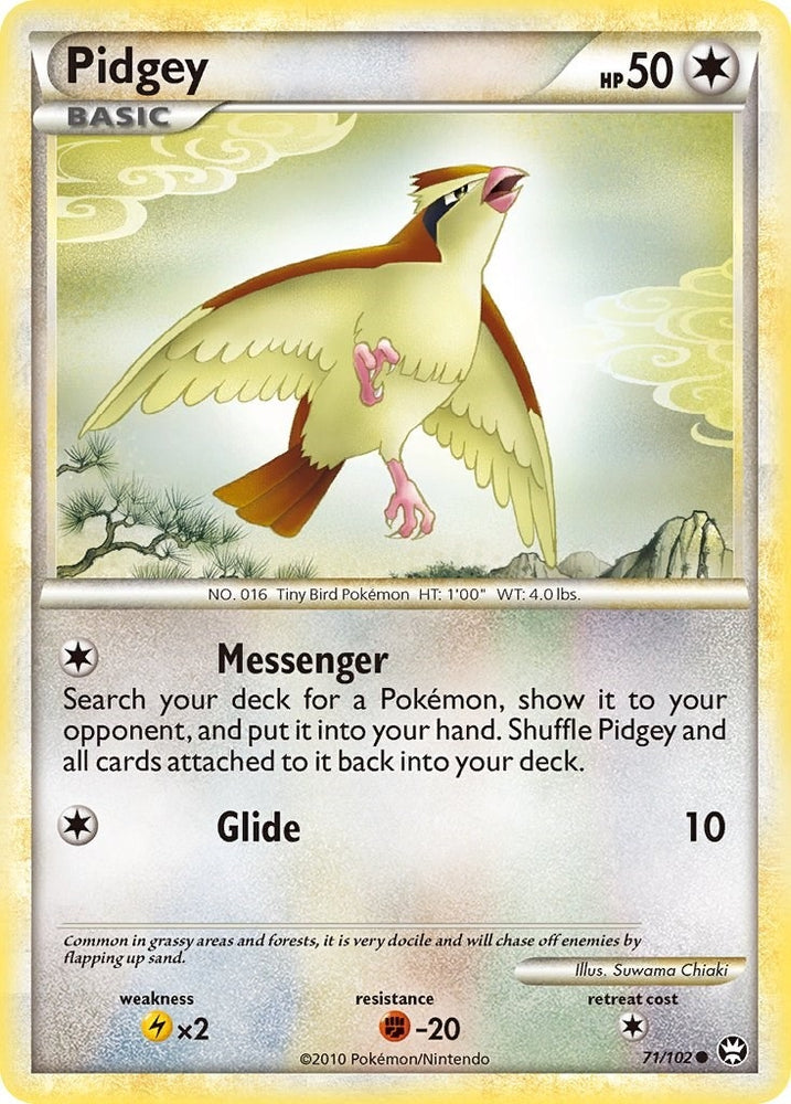 Image for Pidgey (71/102) [Triumphant]