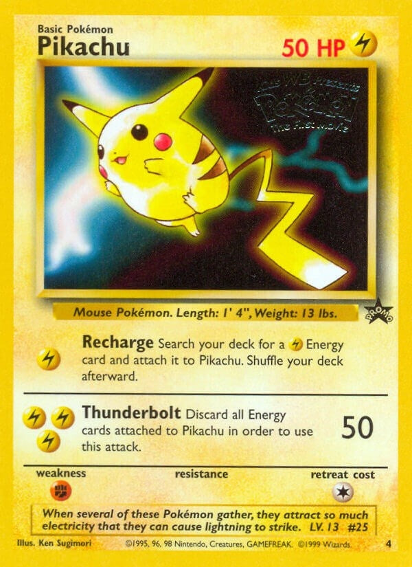 Image for Pikachu (Movie Promo) (04/53) [WoTC Promo]
