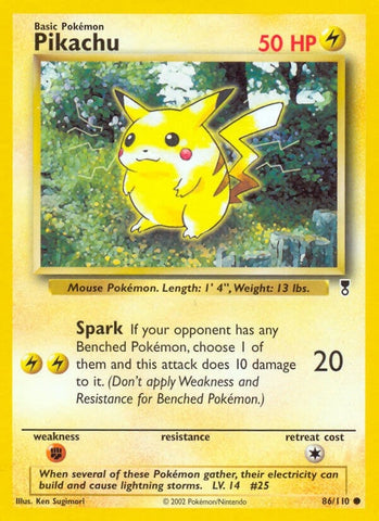 Image for Pikachu (086/110) [Legendary Collection]