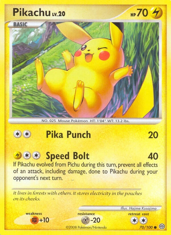 Image for Pikachu (70/100) [Stormfront]