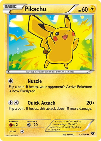 Image for Pikachu (42/146) [XY Base Set]