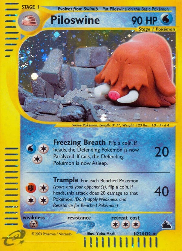 Image for Piloswine (H22) (H22/H32) [Skyridge]