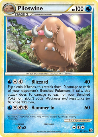 Image for Piloswine (48/102) [Triumphant]