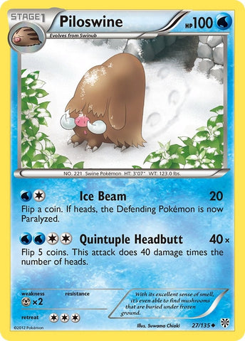 Image for Piloswine (27/135) [Plasma Storm]