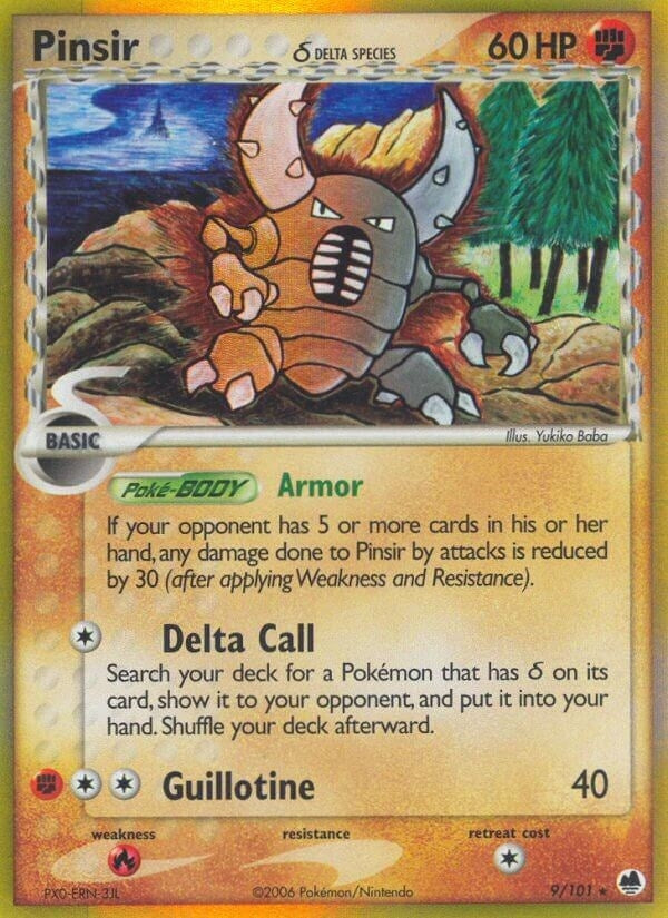 Image for Pinsir (Delta Species) (9/101) [Dragon Frontiers]