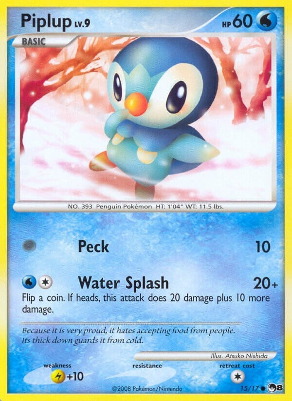 Image for Piplup (015/017) [POP Series 8]