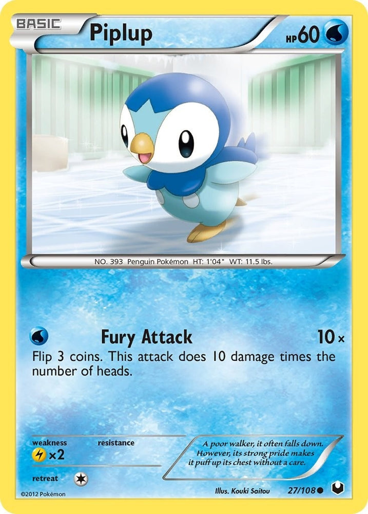Image for Piplup (27/108) [Dark Explorers]