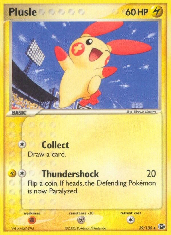 Image for Plusle (39/106) [Emerald]