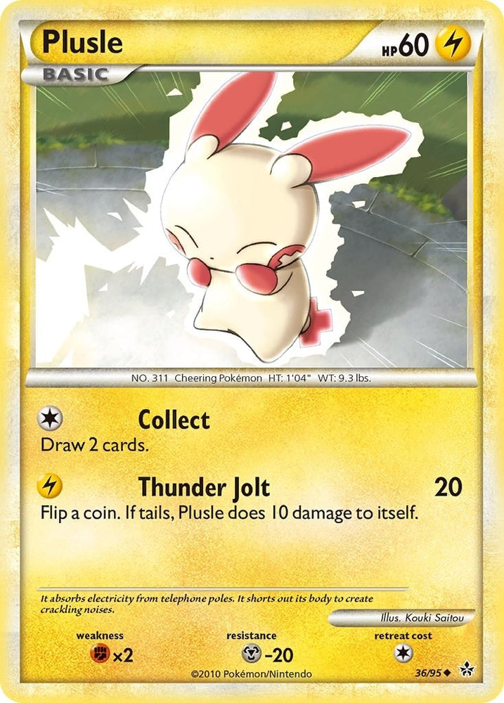 Image for Plusle (36/95) [Unleashed]