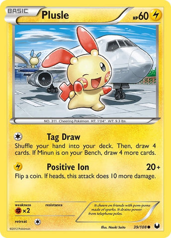 Image for Plusle (39/108) [Dark Explorers]