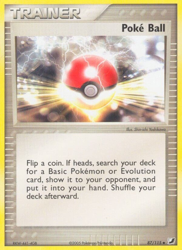 Image for Poke Ball (87/115) [Unseen Forces]