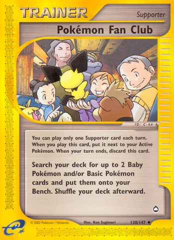 Image for Pokemon Fan Club (130/147) [Aquapolis]