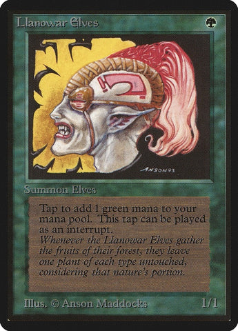 Image for Llanowar Elves [Beta Edition]