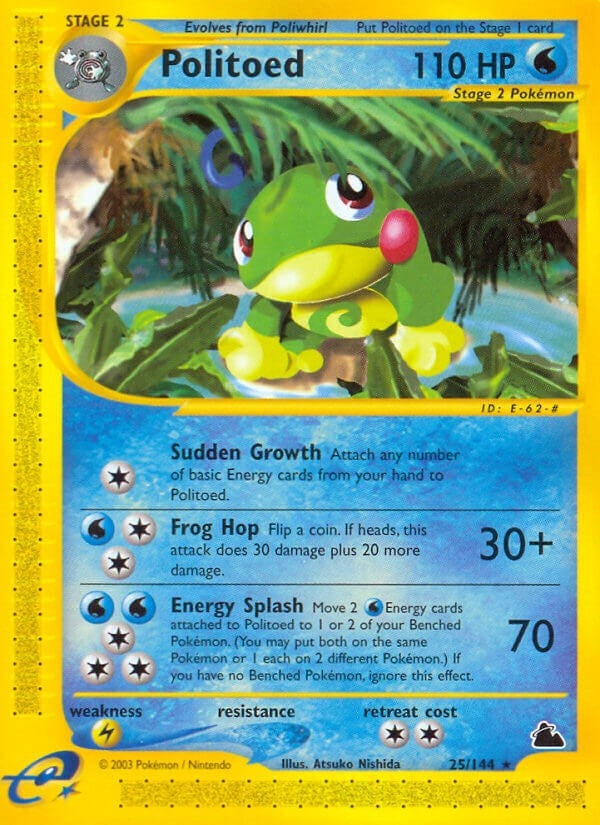 Image for Politoed (25) (025/144) [Skyridge]