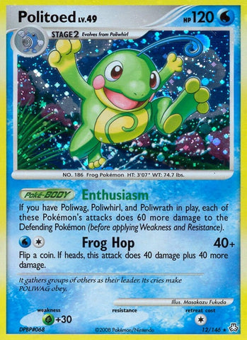 Image for Politoed (12/146) [Legends Awakened]