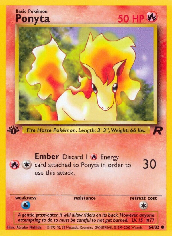 Image for Ponyta (64/82) [Team Rocket]