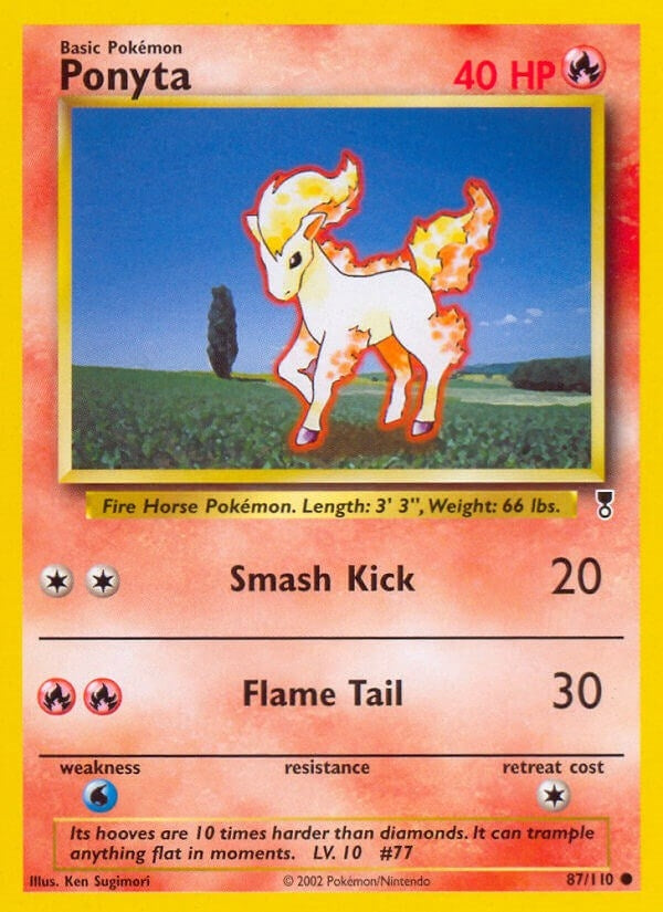 Image for Ponyta (087/110) [Legendary Collection]